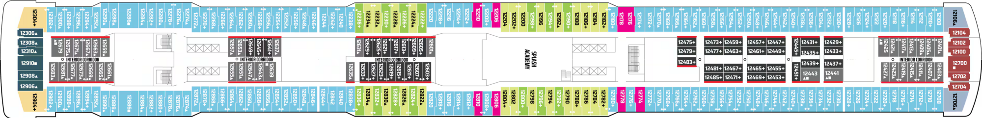 Deck 13 plan